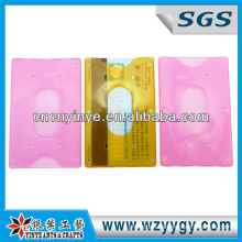 plastic rigid PP card holder for school